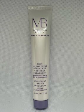 Meaningful Beauty Skin Brightening Décolleté & Neck Treatment SPF15 1.7oz NWT. S